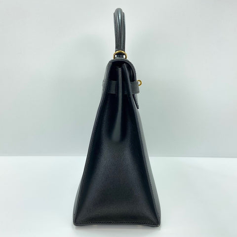 HERMES Kelly 32 Handbag black WS30381