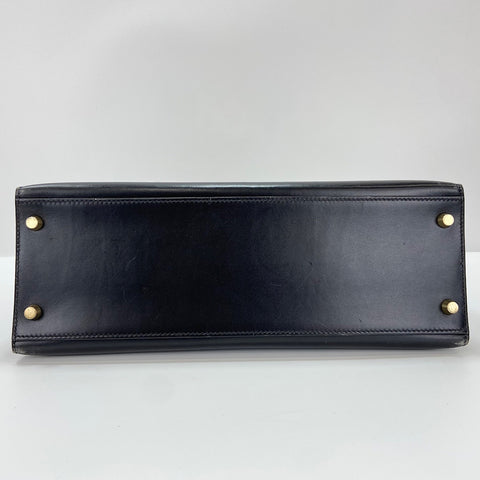 HERMES Kelly 32 Handbag black WS30381