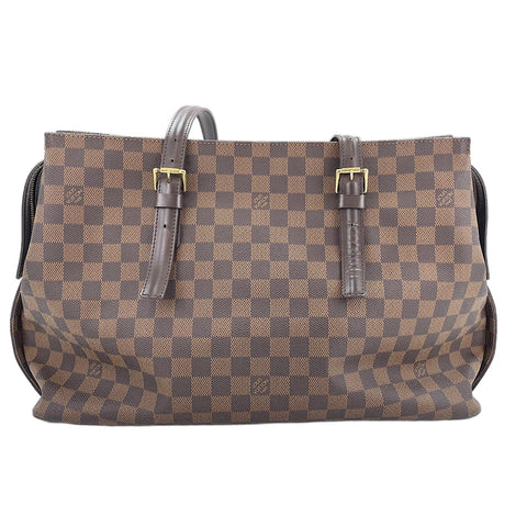 LOUIS VUITTON Chelsea Tote Bag Brown WS30382