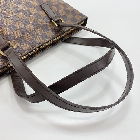 LOUIS VUITTON Hippo Piano Handbag Brown WS30383