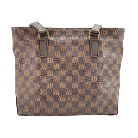 LOUIS VUITTON Hippo Piano Handbag Brown WS30383