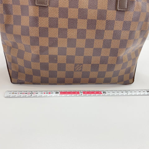 LOUIS VUITTON Hippo Piano Handbag Brown WS30383