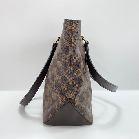 LOUIS VUITTON Hippo Piano Handbag Brown WS30383