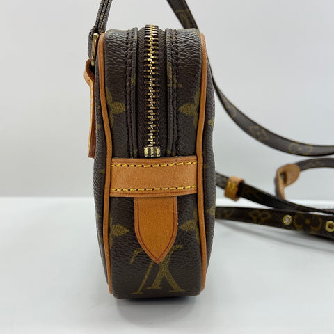 LOUIS VUITTON Pochette Marly Bandoulire Shoulder Bag Brown WS30386