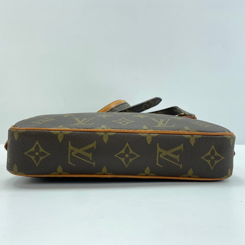 LOUIS VUITTON Pochette Marly Bandoulire Shoulder Bag Brown WS30386
