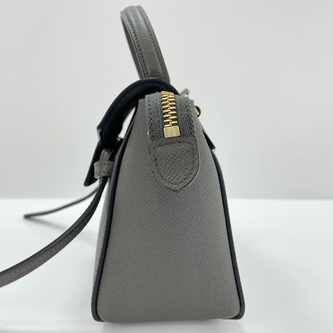 CELINE Belt bag Pico 2WAY Handbag gray WS30392