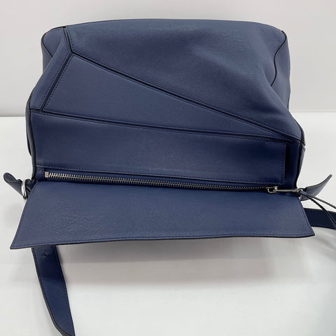 LOEWE puzzle Shoulder Bag blue WS30393