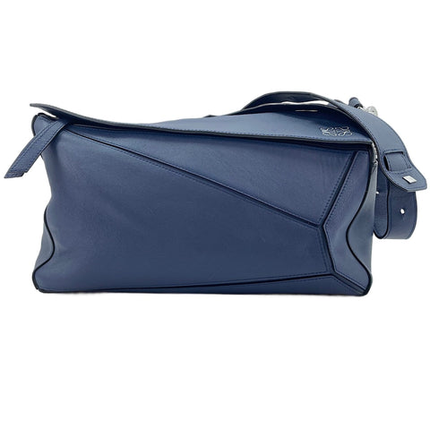 LOEWE puzzle Shoulder Bag blue WS30393