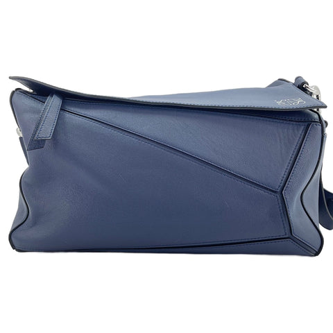 LOEWE puzzle Shoulder Bag blue WS30393