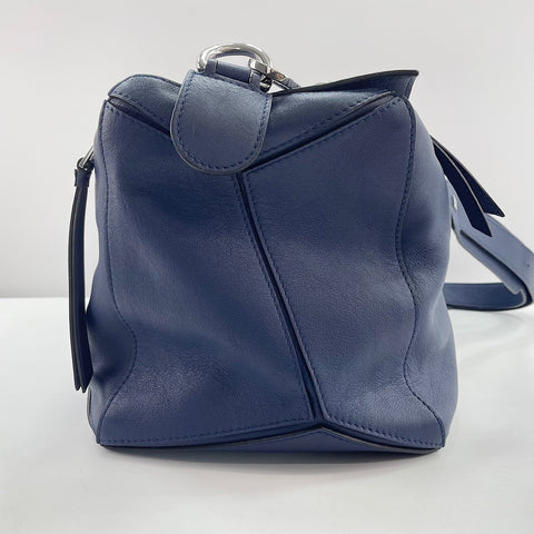 LOEWE puzzle Shoulder Bag blue WS30393