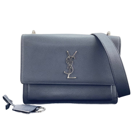 YVES SAINT LAURENT Shoulder Bag Navy WS30394