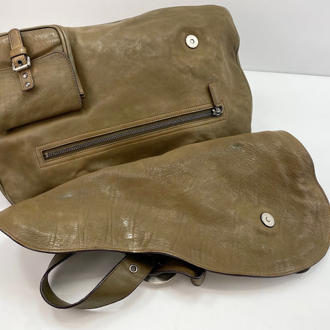 Christian Dior Gaucho Handbag green WS30395