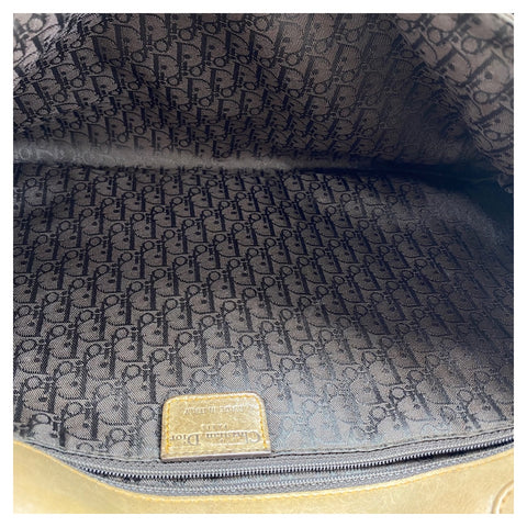Christian Dior Gaucho Handbag green WS30395
