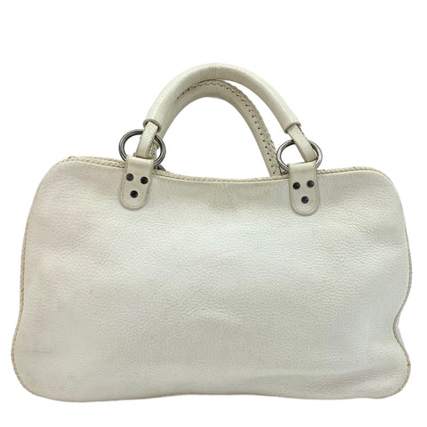 Christian Dior Gaucho Handbag white WS30397