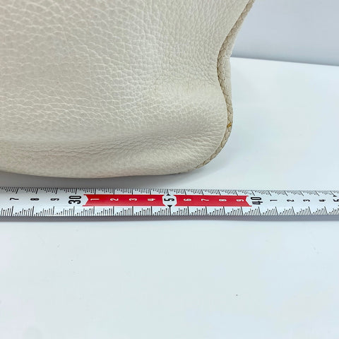 Christian Dior Gaucho Handbag white WS30397