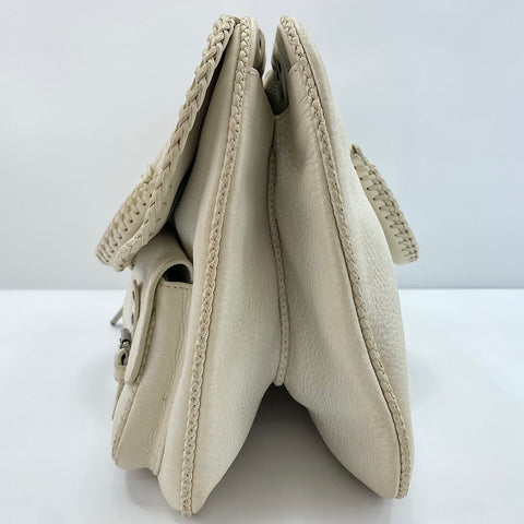 Christian Dior Gaucho Handbag white WS30397