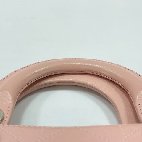 Christian Dior Lady D-Joy Handbag pink WS30398
