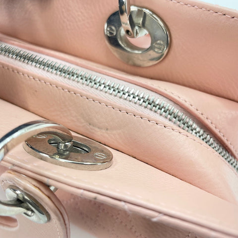 Christian Dior Lady D-Joy Handbag pink WS30398