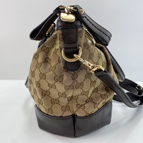GUCCI Suki Handbag Brown WS30399