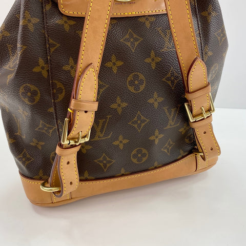 LOUIS VUITTON Montsouris MM Backpack  Daypack Brown WS30401