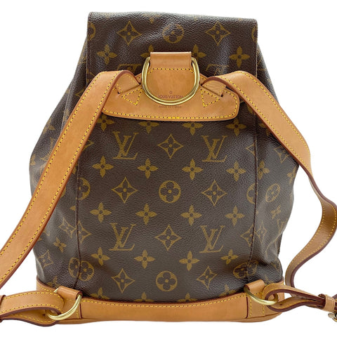 LOUIS VUITTON Monogram Montsouris MM Backpack · Daypack Brown WS30401 – NUIR VINTAGE