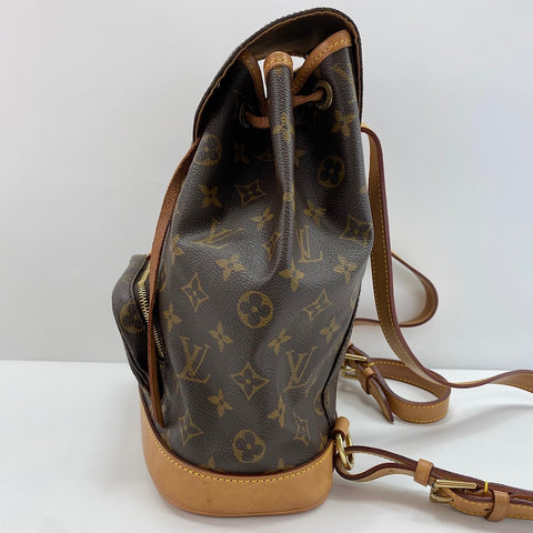 LOUIS VUITTON Montsouris MM Backpack  Daypack Brown WS30401