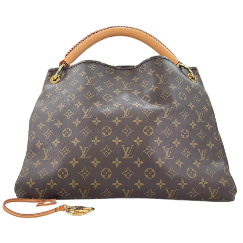 LOUIS VUITTON Artsy MM Shoulder Bag Brown WS30402