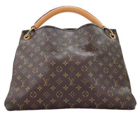 LOUIS VUITTON Artsy MM Shoulder Bag Brown WS30402