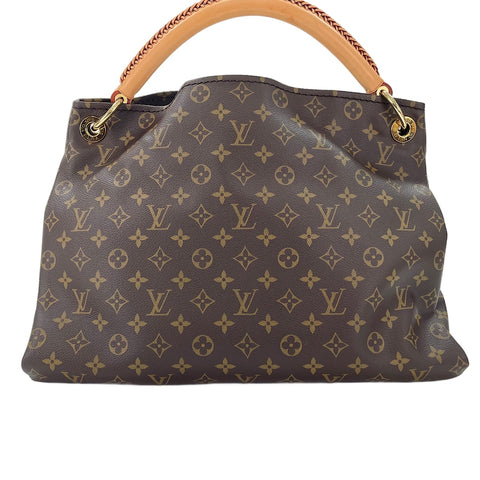 LOUIS VUITTON Artsy MM Shoulder Bag Brown WS30402