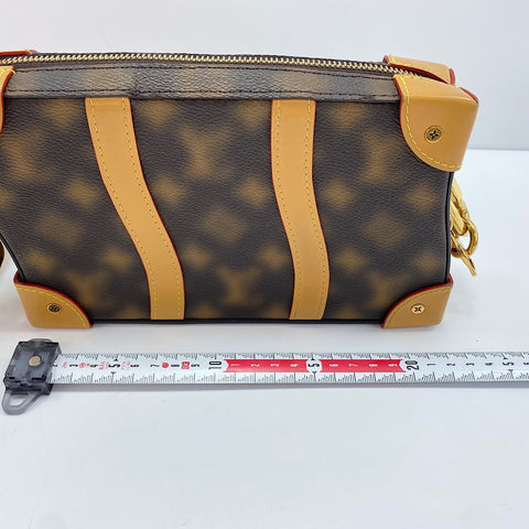LOUIS VUITTON Soft Trunk Shoulder Bag Brown WS30403