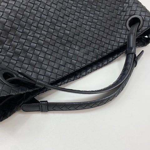BOTTEGAVENETA Garda INTRECCIATO Handbag black WS30404