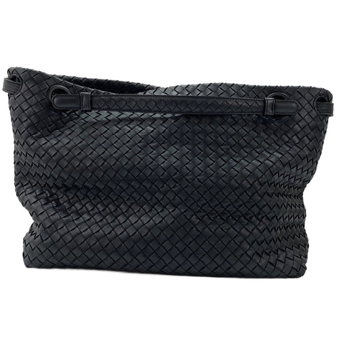 BOTTEGAVENETA Garda INTRECCIATO Handbag black WS30404