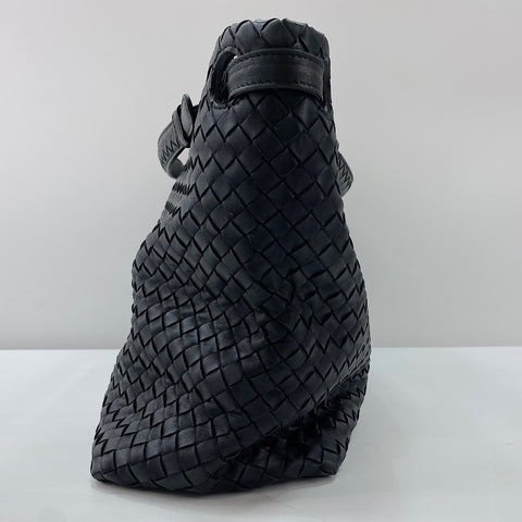 BOTTEGAVENETA Garda INTRECCIATO Handbag black WS30404