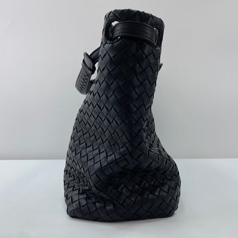 BOTTEGAVENETA Garda INTRECCIATO Handbag black WS30404