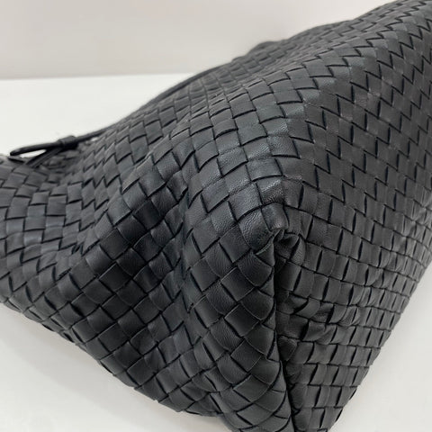 BOTTEGAVENETA Garda INTRECCIATO Handbag black WS30404