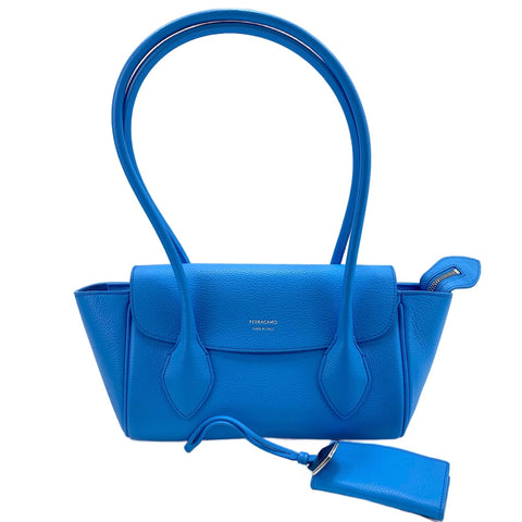 Salvatore Ferragamo East West Handbag blue WS30405
