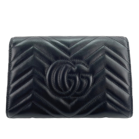 GUCCI GG Marmont 2WAY Shoulder Bag black WS30406