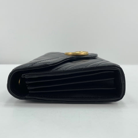 GUCCI GG Marmont 2WAY Shoulder Bag black WS30406