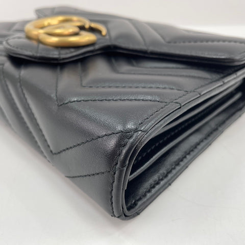 GUCCI GG Marmont 2WAY Shoulder Bag black WS30406