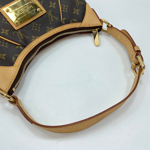 LOUIS VUITTON Thames PM Shoulder Bag Brown WS30409
