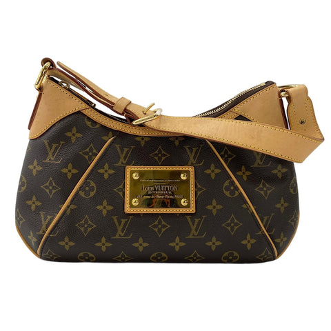 LOUIS VUITTON Thames PM Shoulder Bag Brown WS30409