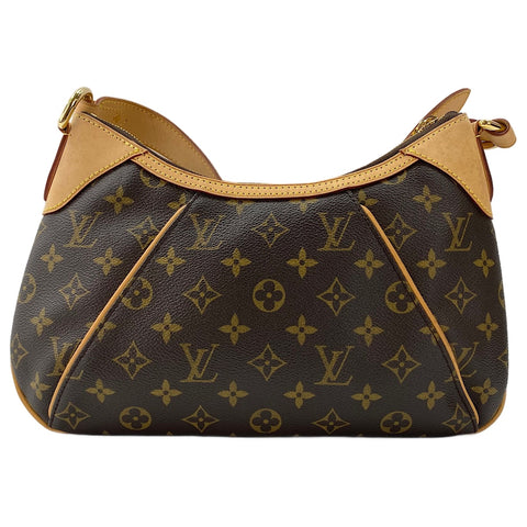 LOUIS VUITTON Thames PM Shoulder Bag Brown WS30409