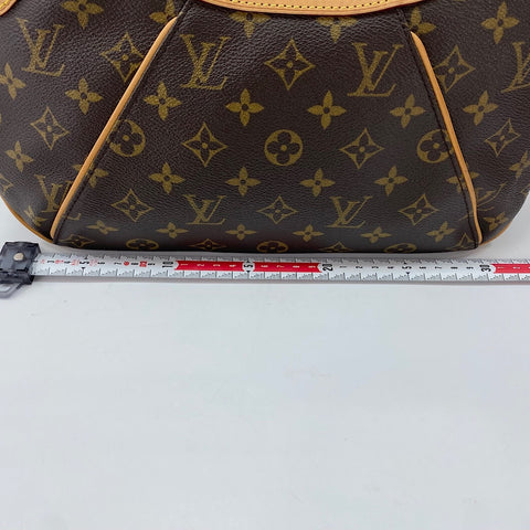 LOUIS VUITTON Thames PM Shoulder Bag Brown WS30409