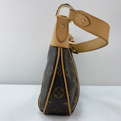 LOUIS VUITTON Thames PM Shoulder Bag Brown WS30409