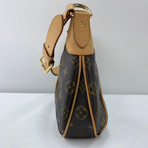 LOUIS VUITTON Thames PM Shoulder Bag Brown WS30409