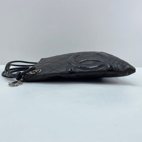 CHANEL Cambon Line Shoulder Bag Brown WS30414