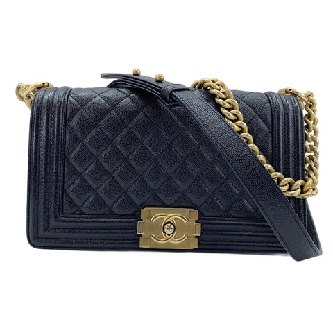 CHANEL Boy Chanel 25 Shoulder Bag black WS30415