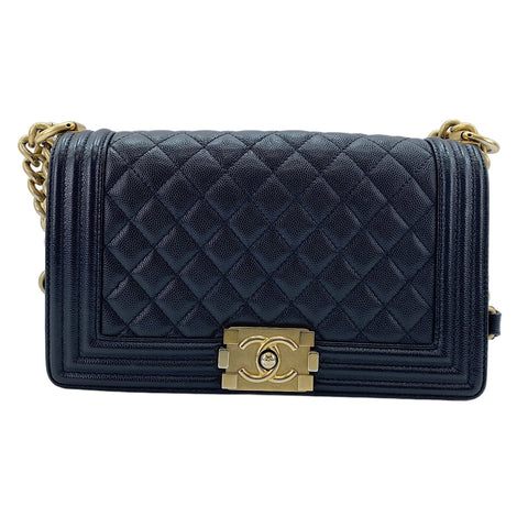CHANEL Boy Chanel 25 Shoulder Bag black WS30415