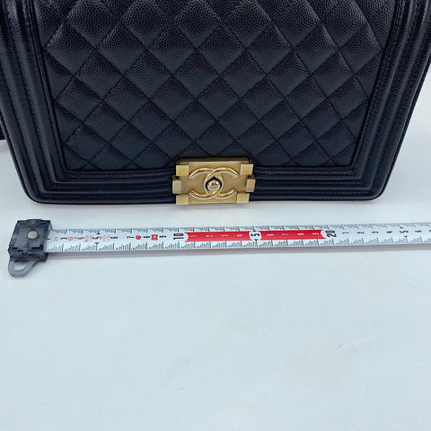 CHANEL Boy Chanel 25 Shoulder Bag black WS30415