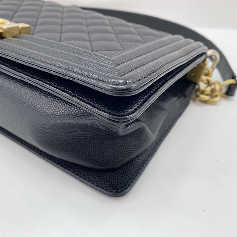 CHANEL Boy Chanel 25 Shoulder Bag black WS30415